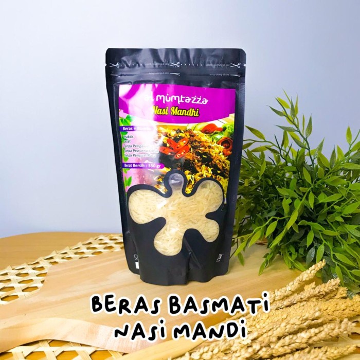 

978Eq10W Beras Basmati Bumbu - Nasi Instant Al-Mumtazza - Nasi Mandhi - 350Gr WQ12