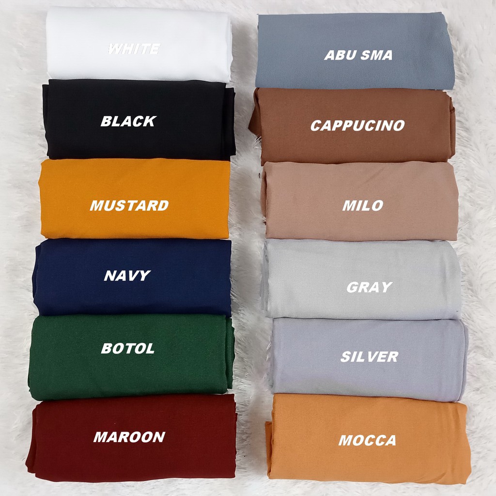 Hijab Instan Bergo Maryam Big Size XL