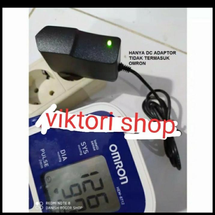 Adaptor Tensimeter Omron Digital 6V Alat Ukur Tensi Darah