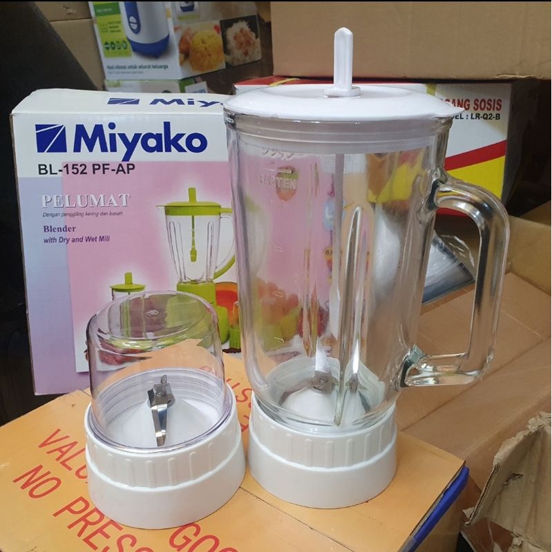 Set Gelas Beling dan Set Dry Blender Miyako Bl 152 Original