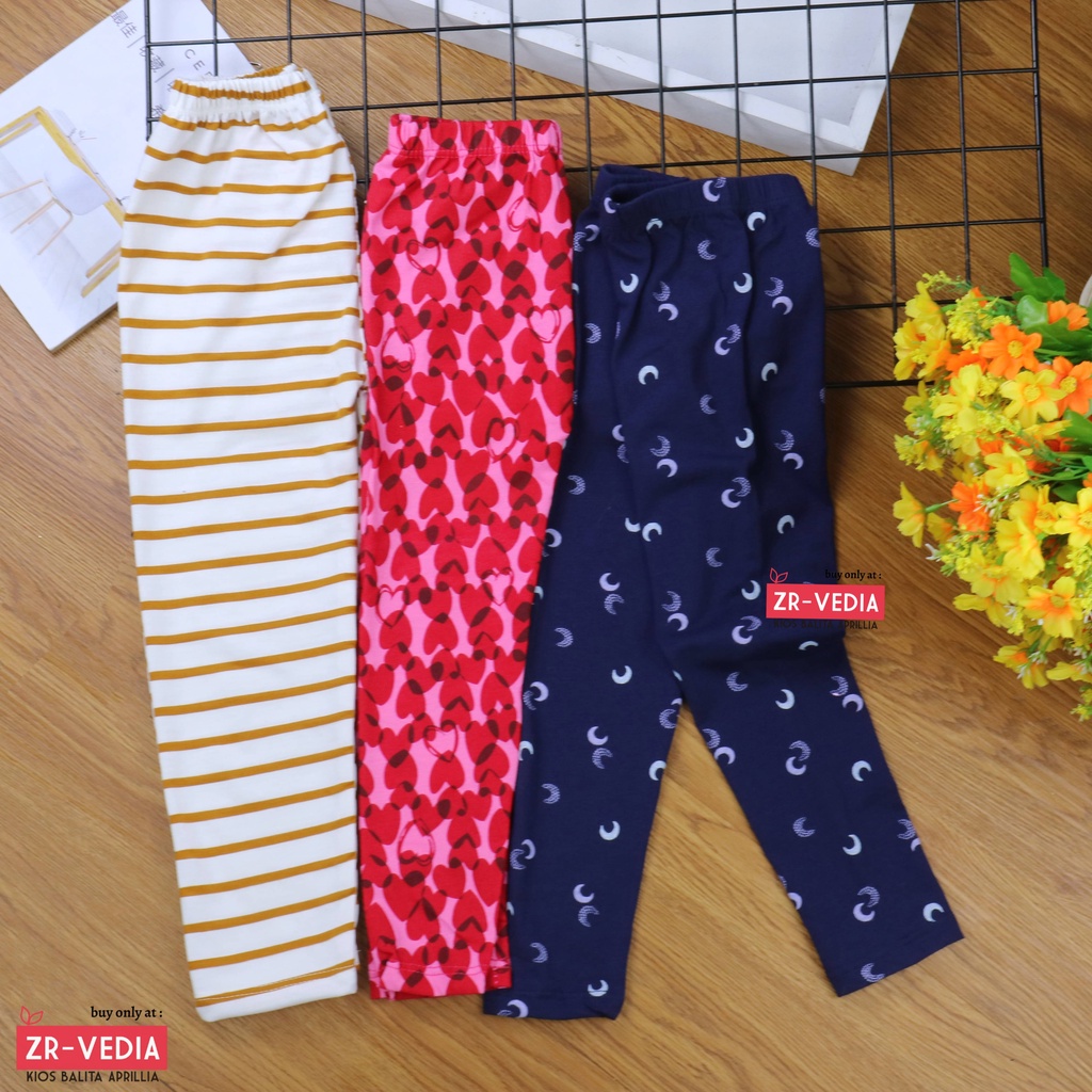 Legging Kiddie uk bayi-5 Tahun / IMPORT Leging Anak Perempuan Adem Murah Lejing Laging Celana Panjang Ketat Grosir