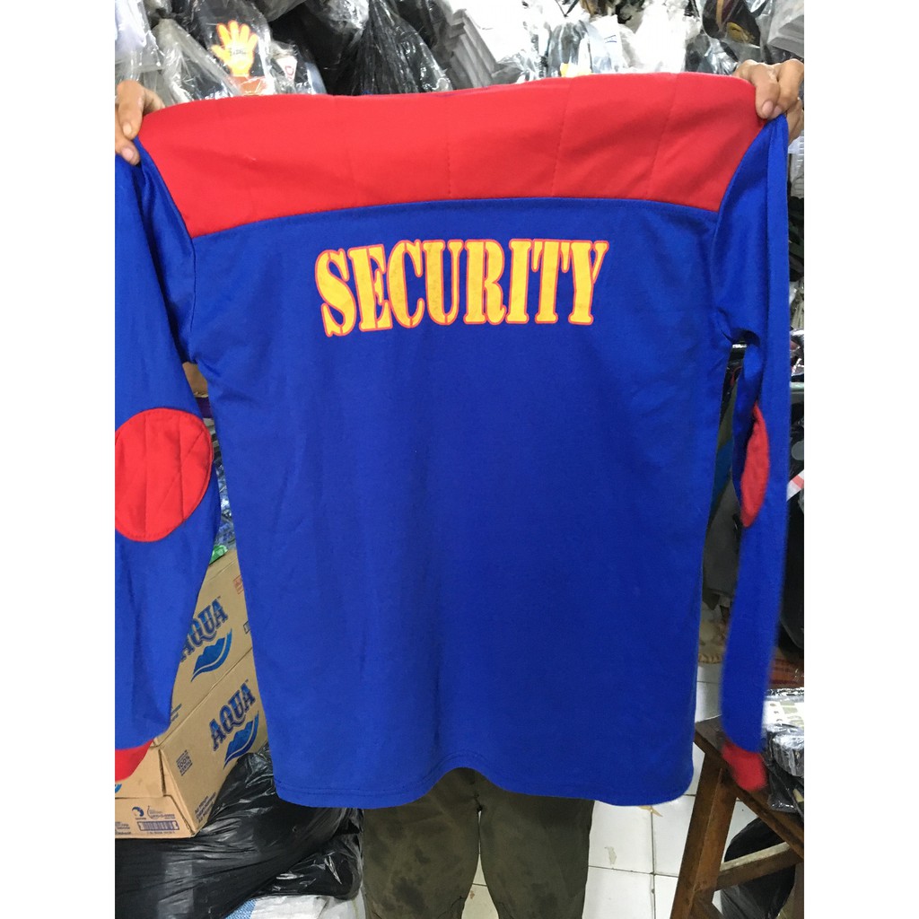 Kaos Panjang Satpam Kaos Security Kaos Satpam (Benhur)