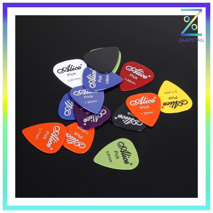 Alice Pick Gitar Akustik 50 PCS - A011A - Multi-Color