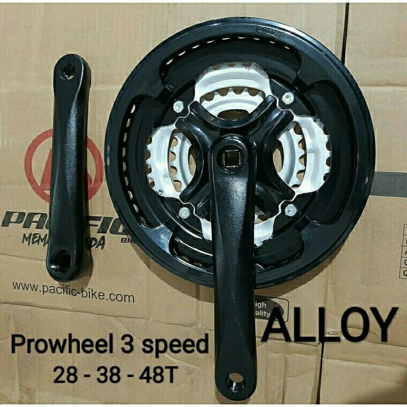 Chainwheel Gir Crank Gear Depan Sepeda Lipat Minion 1 - 3 Speed 52T