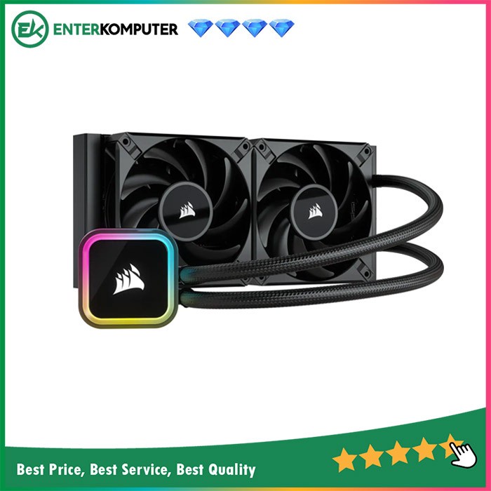 Corsair iCUE H100i RGB Elite Liquid CPU Cooler