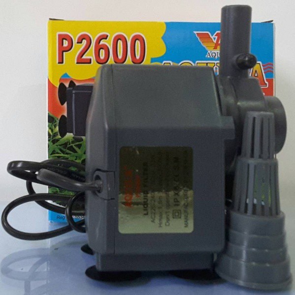 Aquila P-2600 Pompa Air Celup Akuarium Aquarium Kolam Water Pump P2600