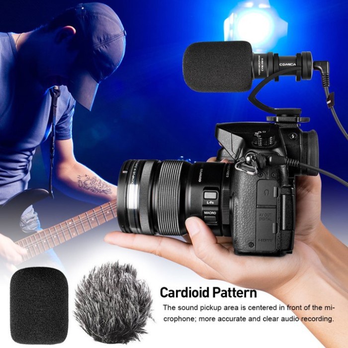 Comica Audio CVM-VM10 II Micro Compact Directional Condenser Microphone