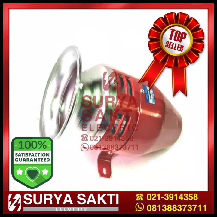 Motor Sirene Ms-390 220Vac Motor Siren Ms390 Ms 390 Alarm Horn Klakson