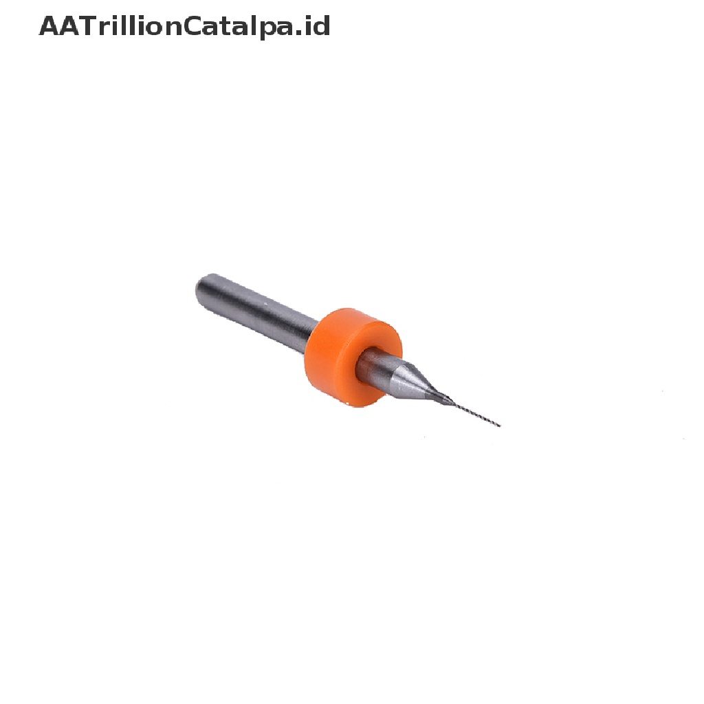 Aatrillioncatalpa 10PCS / Set Mata Bor Micro Drill Bits 0.1mm-1.0mm Untuk Papan Sirkuit PCB CNC