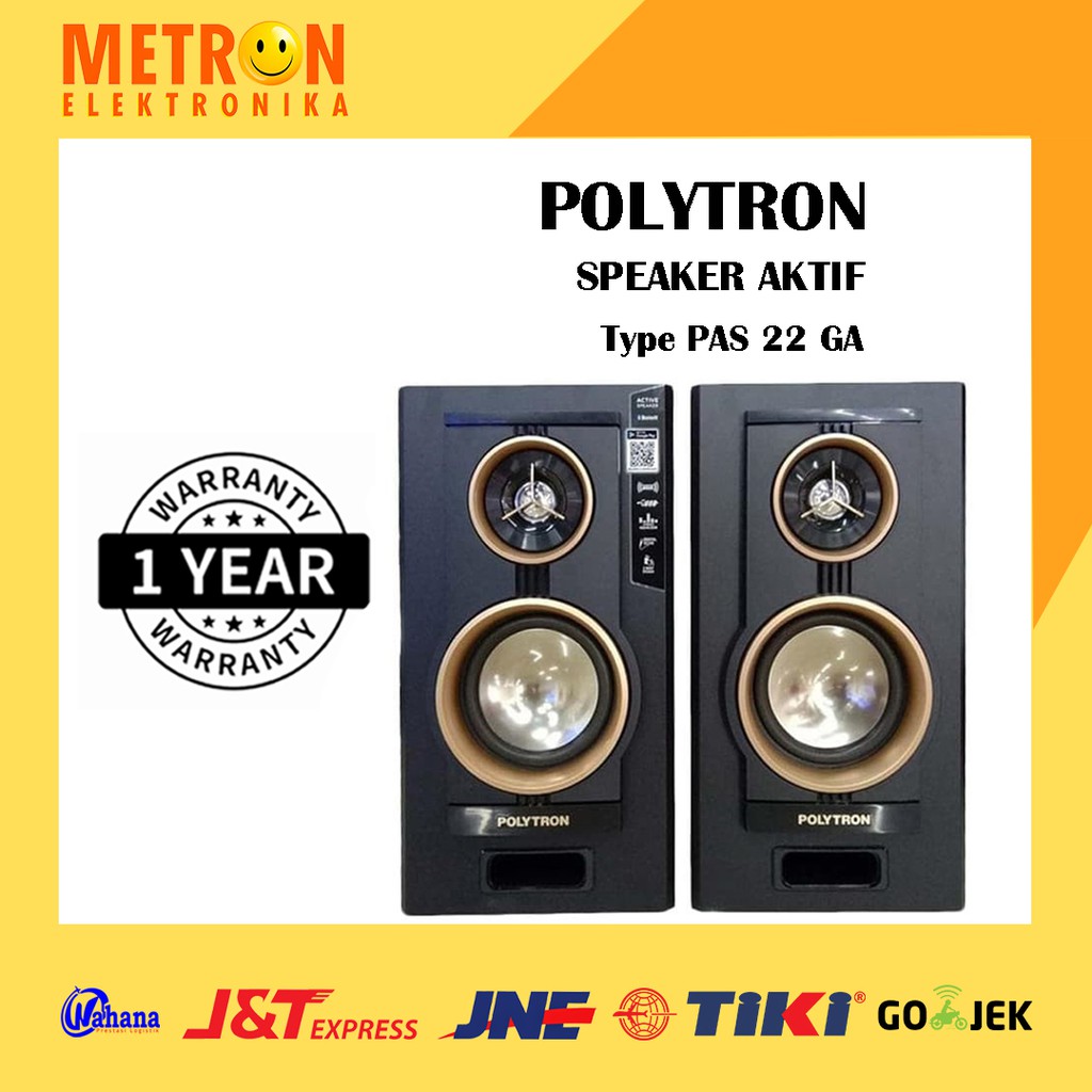 POLYTRON PAS 22 GA / ACTIVE AKTIF SPEAKER + USB + BLUETOOTH / PAS22GA