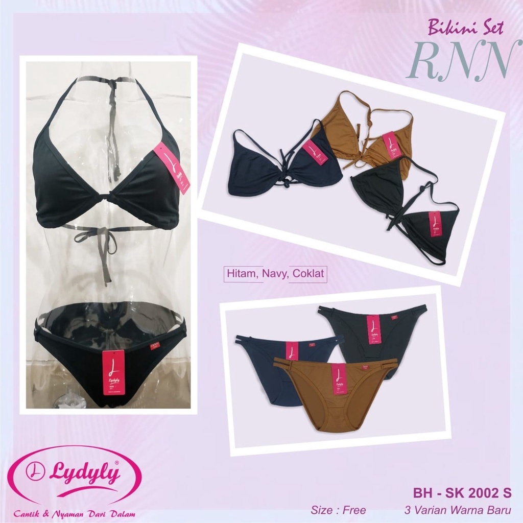 LYDYLY BIKINI SET SK 2002 LINGERIE BH SET BRA CD CELANA DALAM FREE SIZE