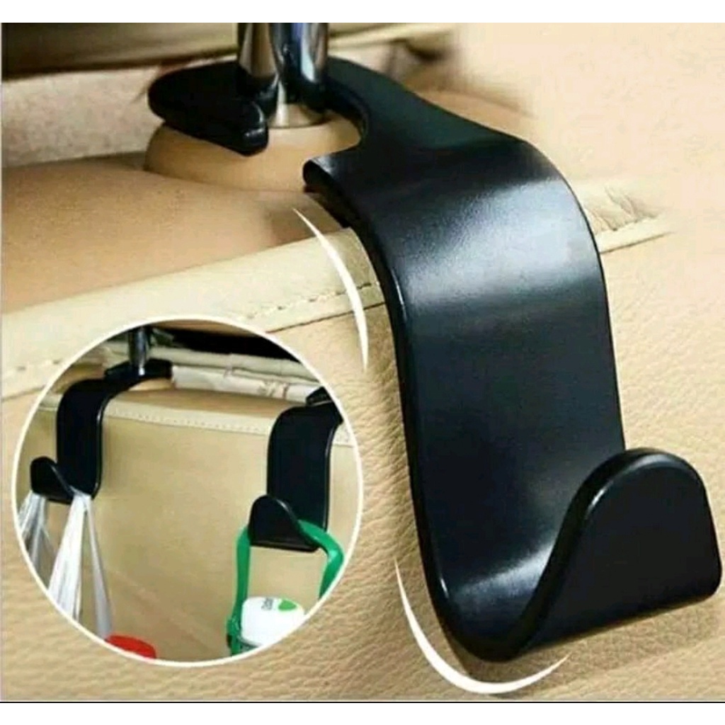 Car Seat Hanger Hook Headrest Backseat Gantungan Mobil