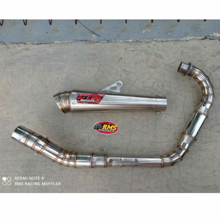 Knalpot CTS Muffler Megapro Tiger CB GL Herex Tipe Keong Jumbo Gemblegar Sarangan separo Juga Ready