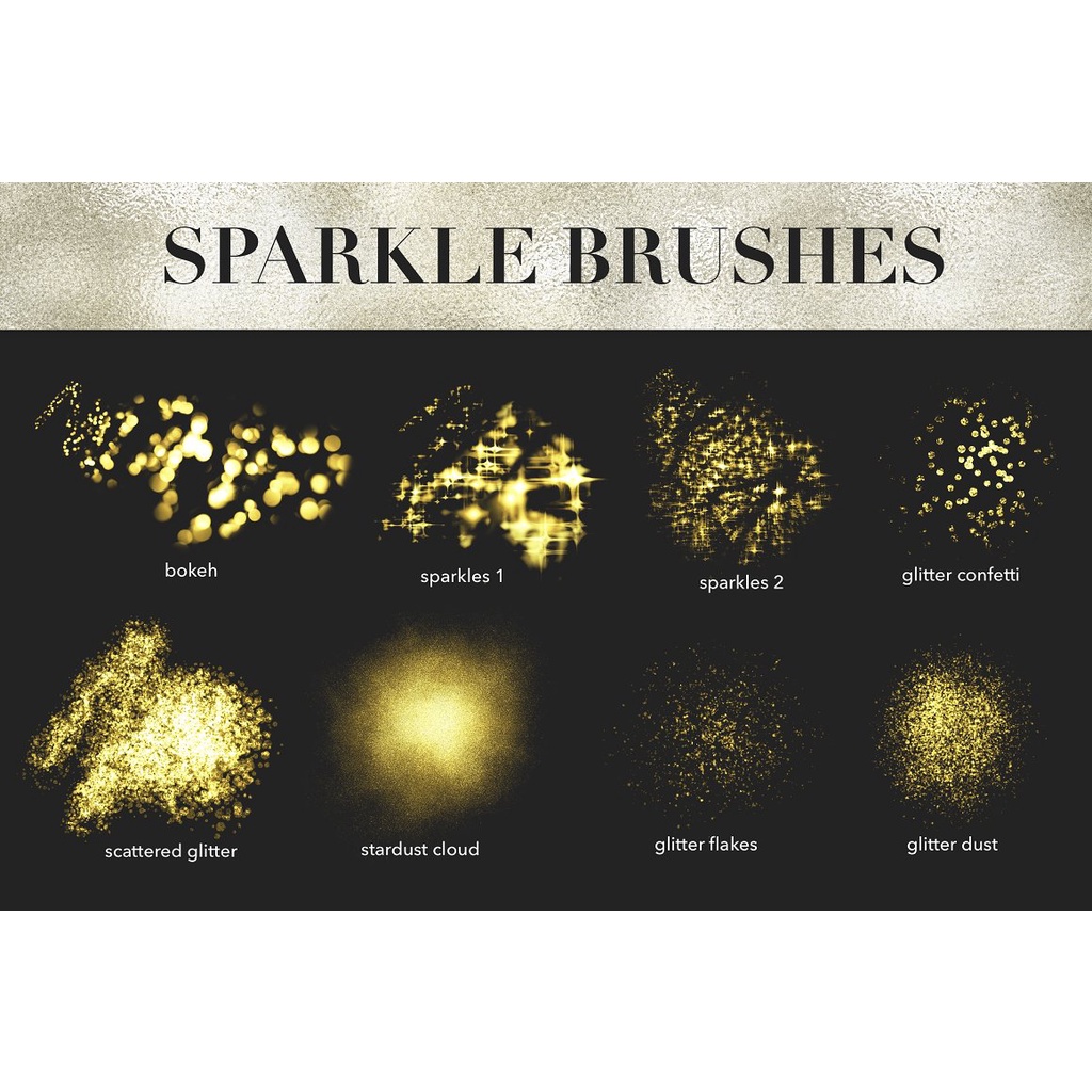 Procreate Brush - Gold Rush 2nd Edition for Procreate