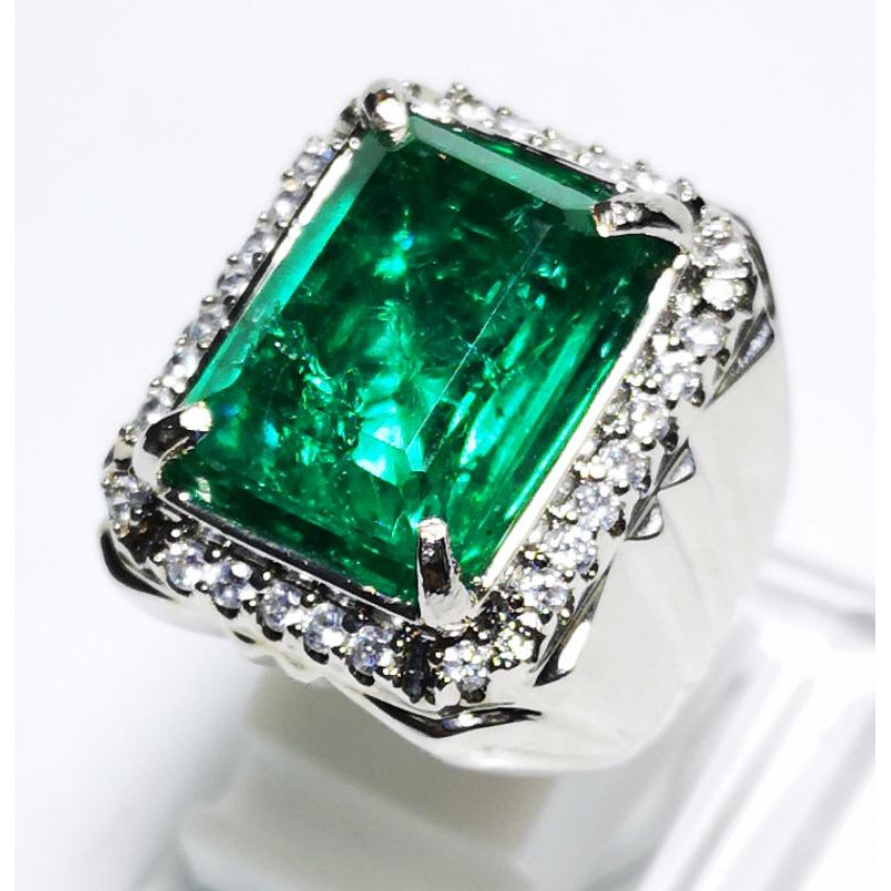 CINCIN BATU ZAMBRUD COLOMBIA SIAP PAKAI