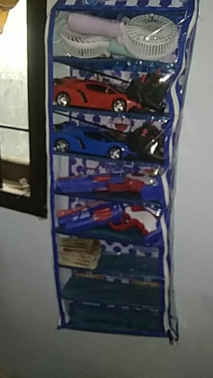 Rak Gantung 5 In 1 Tas Sepatu Kosmetik Jilbab Multi