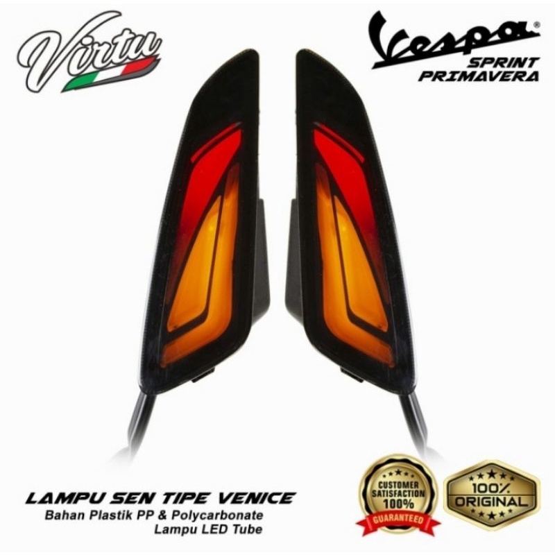 Lampu sein LED JPA virtu Vespa sprint Primavera tipe Venice - Charmoto