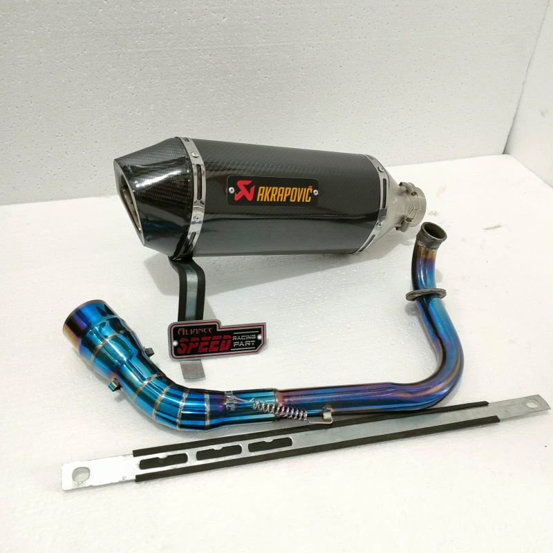 Knalpot Racing Akrapovic All new Nmax 2020 Nmax Old Nmax 155 Aerox 155 Aerox Connected NVX Honda Cli