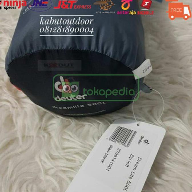 sleeping bag dur6e2618 baru deuter dreamlite dreamlite 500l code2307 vbf5412dc