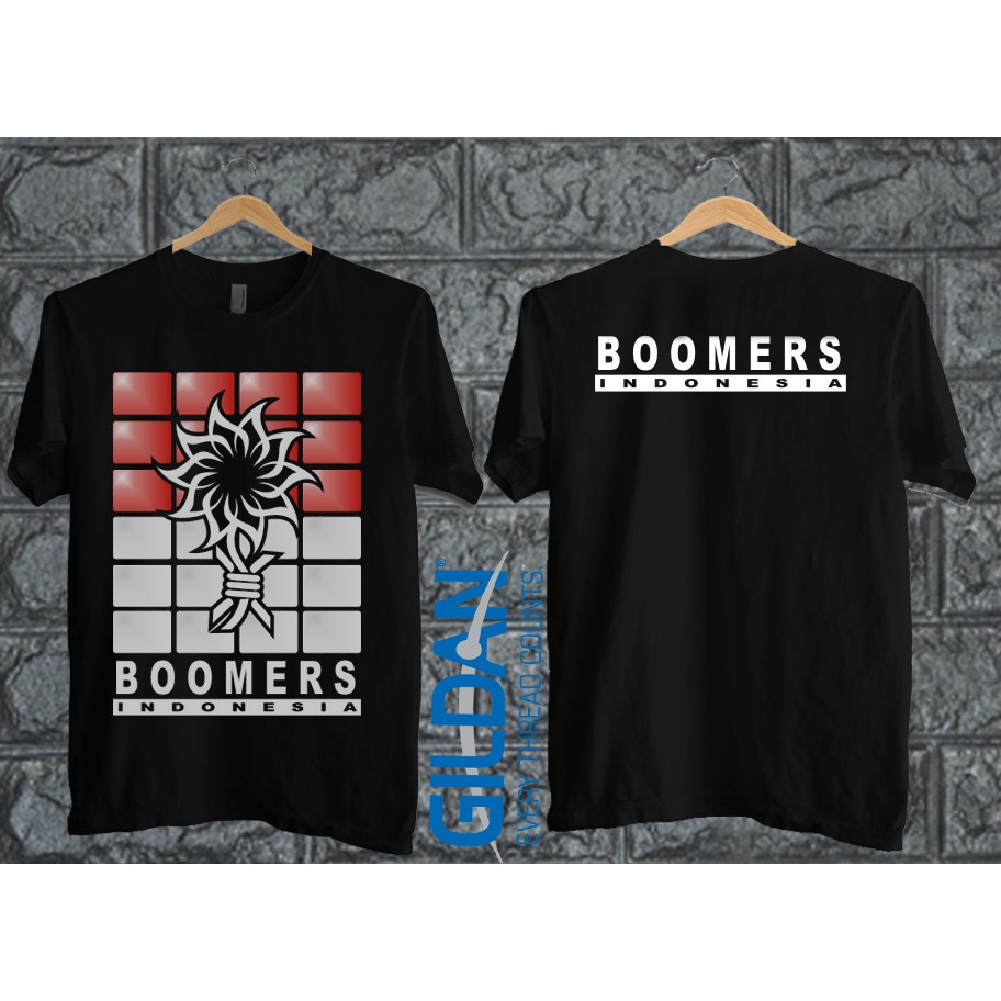 KAOS BAND BOOMERANG TSHIRT ORIGINAL GILDAN SOFTSTYLE BOOMER 5