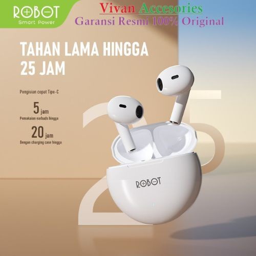 ROBOT Flybuds T10 TWS Earbuds Semi In Ear True Wireless Earphone