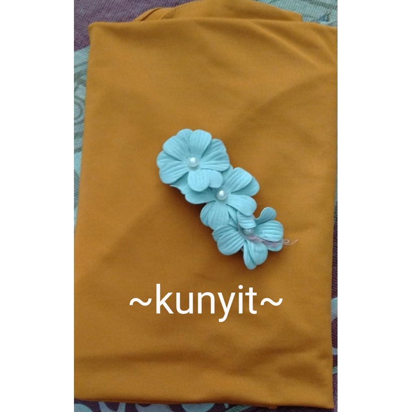 pashmina jumbo syar'i 200x100cm-Kuning mustard