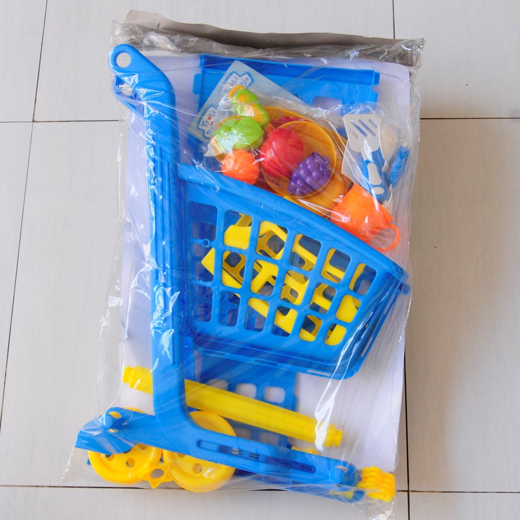 Mainan Trolly Swalayan Tebal HM0196