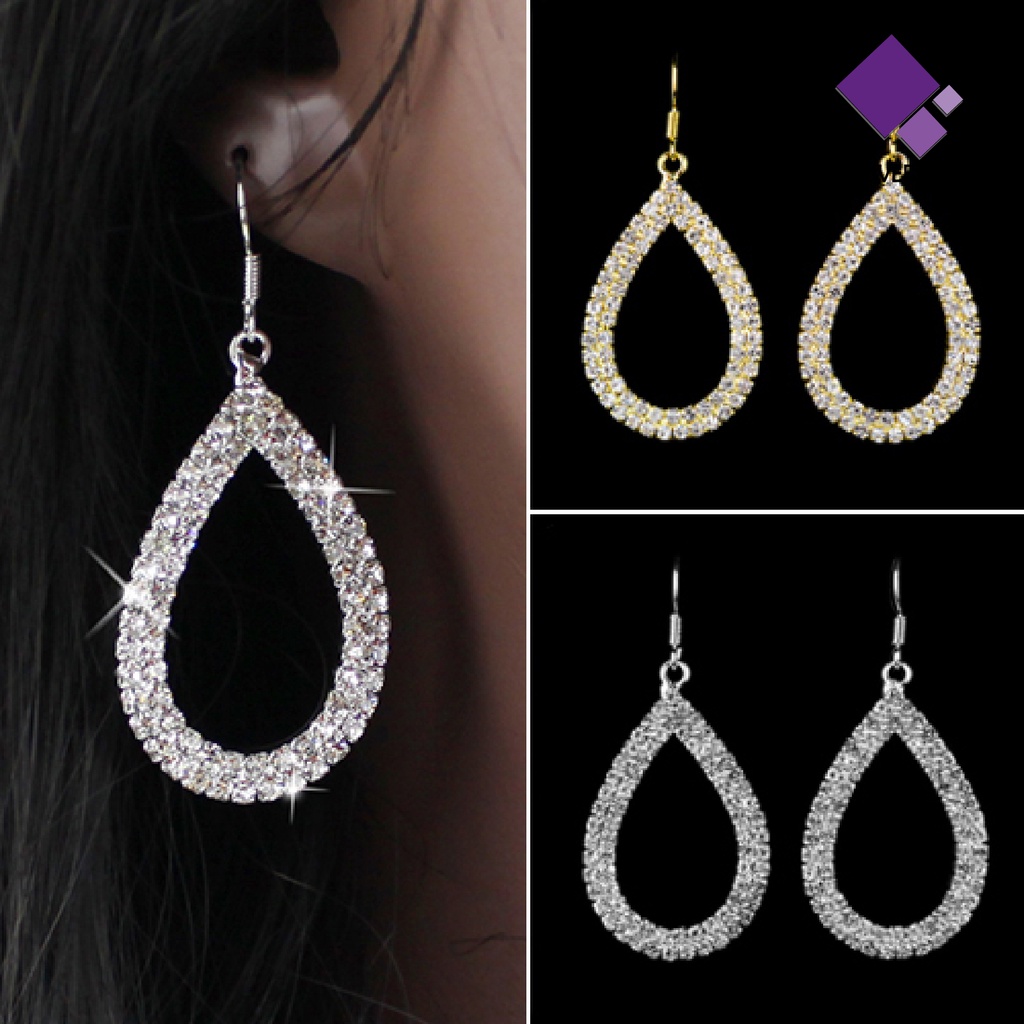 Anting Hoop Model Tear Tear Untuk Festival