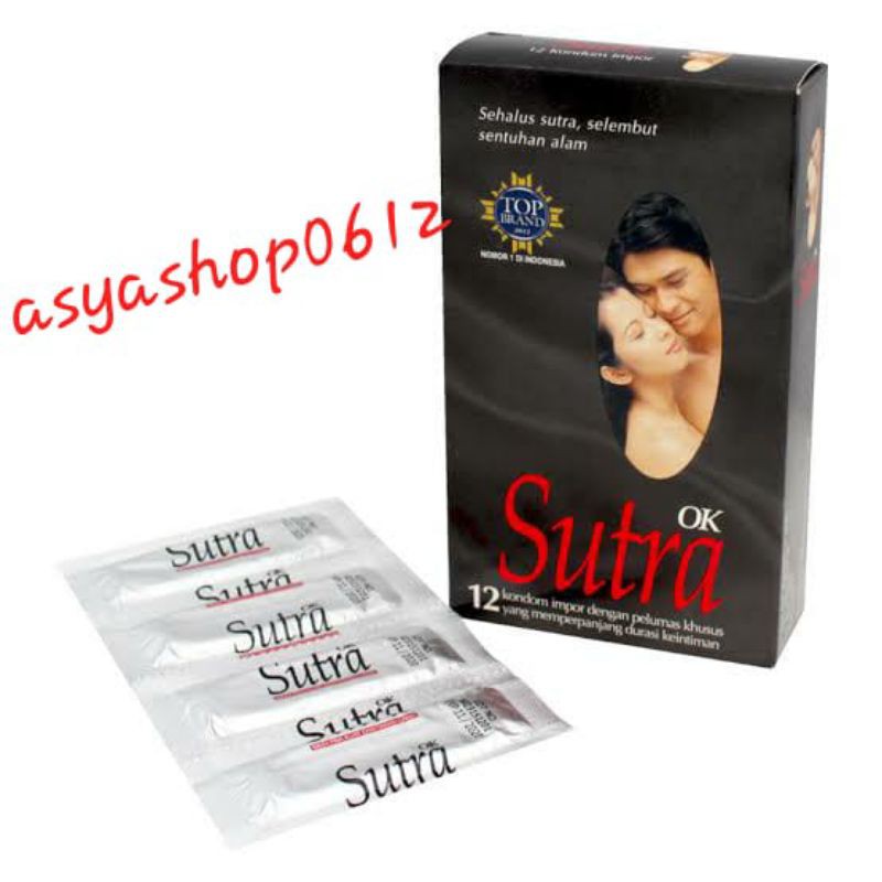 Jual Kondom Sutra Ok Kondom Sutra Hitam Isi 12 Pcs Shopee Indonesia 7286