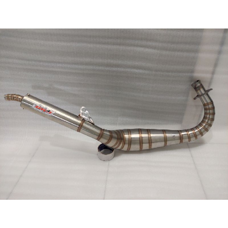 Knalpot rx king kolong cobra super pro Bkj racing knalpot kolong cobra full stnlis knalpot bkj //sua