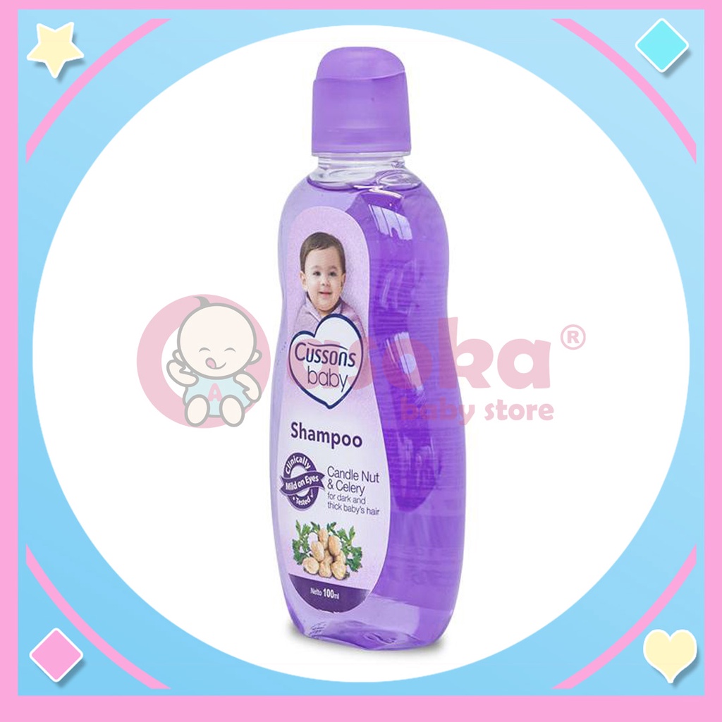 Cussons Baby Shampoo Candle Nut &amp; Celery 100ml ASOKA