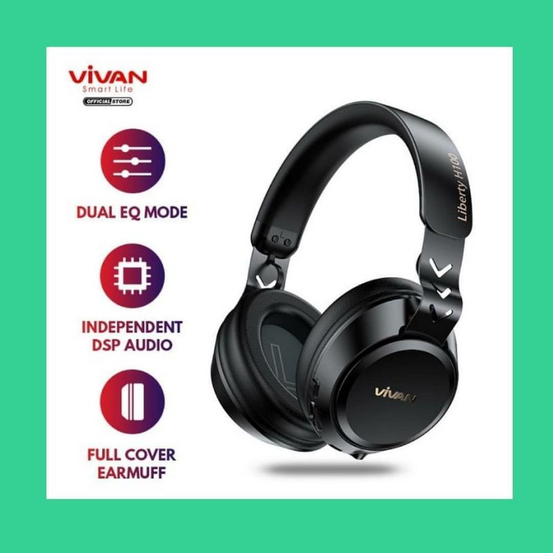 HEADPHONE BLUETOOTH VIVAN LIBERTY H100