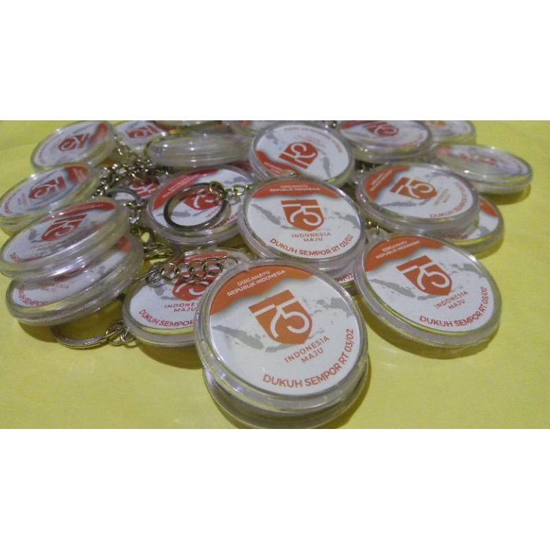 Souvenir Ganci Akrilik Insert 2sisi