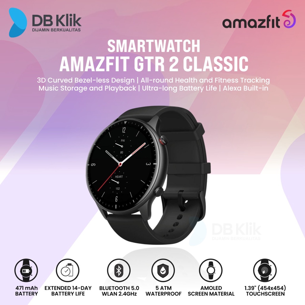 Smartwatch AMAZFIT GTR 2 Fitness Sport Watch 1.39&quot; - Amazfit GTR 2