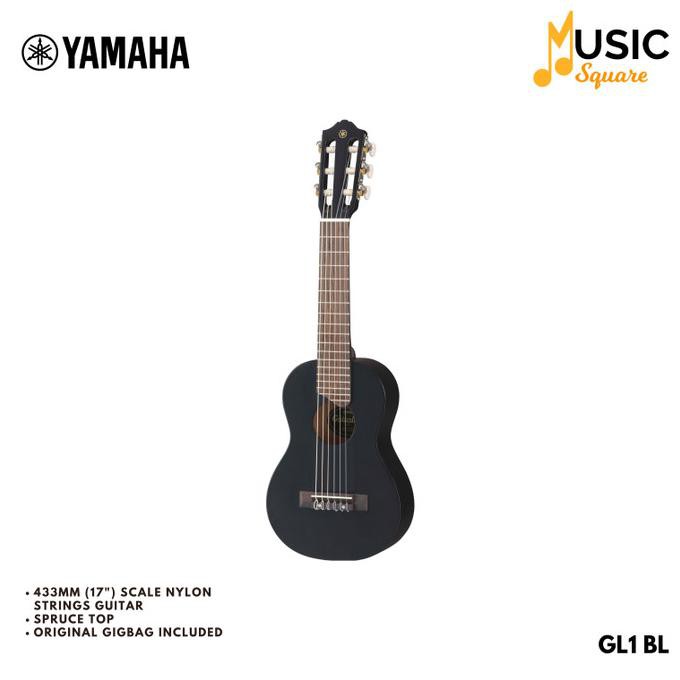 Yamaha Gl1 / Gl 1 Guitalele / Gitar Lele Original - Black
