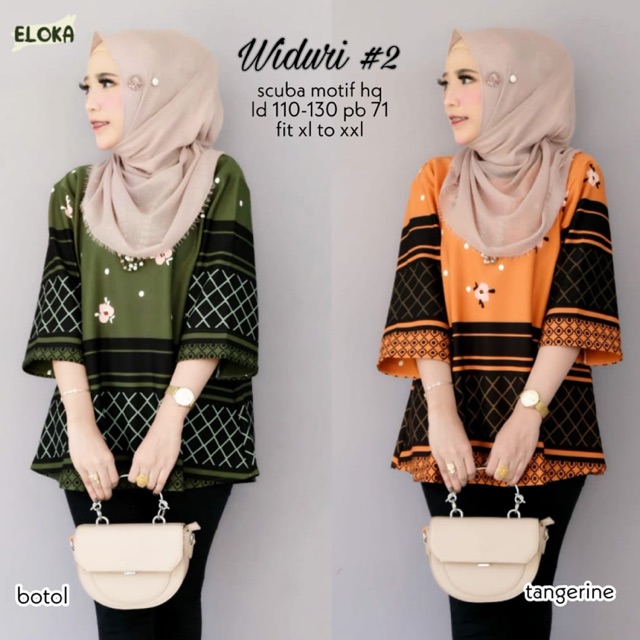 READY STOCK Widuri Tunik Oryginal by Eloka