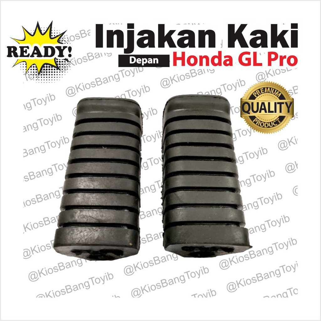 Karet Footstep Barstep Depan/Pijakan Kaki Depan Honda GL Pro (YUSHO)