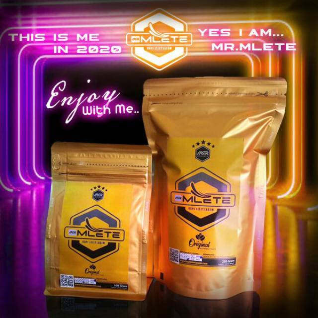 

Kopi Lelet khas Lasem ORIGINAL merk "Mr.Mlete" (bundling pack)