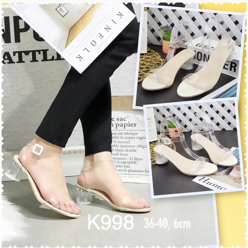 Heels wanita k998 import realpict