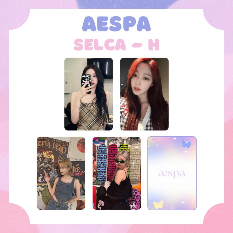 [AESPA] PHOTOCARD SELCA AESPA #4 ‼️ BACA DESKRIPSI ‼️