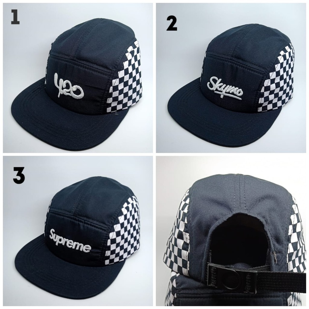 Topi snapback 5 panel topi hip-hop Topi Catur Bonge