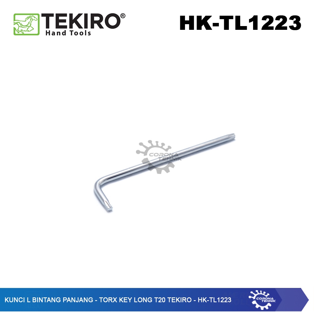 Tekiro - HK-TL1223 - Kunci L Bintang Panjang - Torx Key Long T20