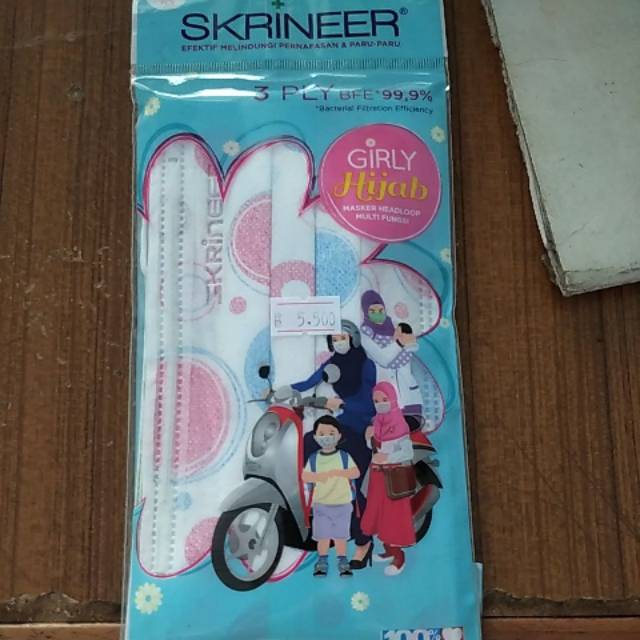 Masker skinner hijab