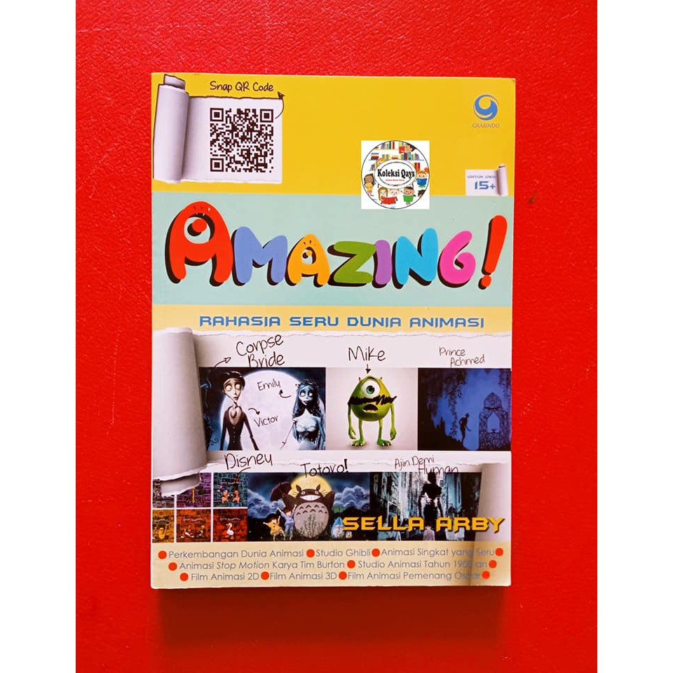 Buku Amazing Rahasia seru Dunia Animasi