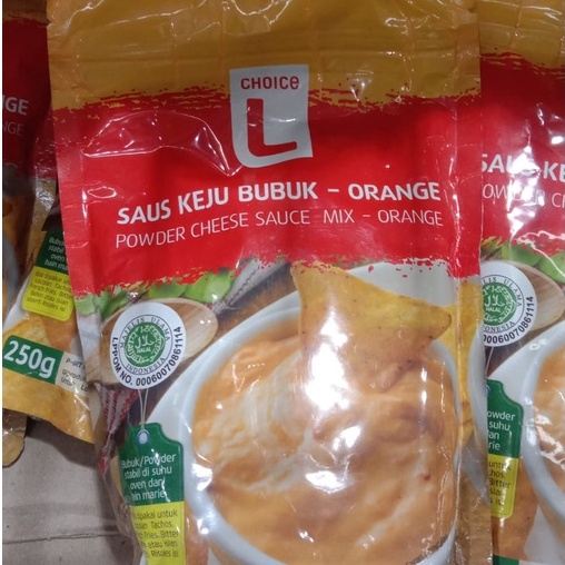 Choice L Saus Keju Bubuk Orange 250 gr