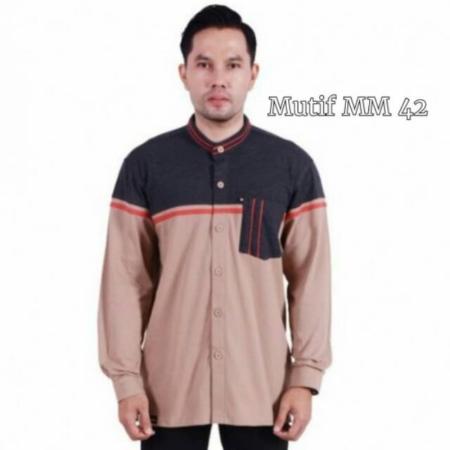 Mutif Man 42/Koko Mutif Pria Lengan panjang