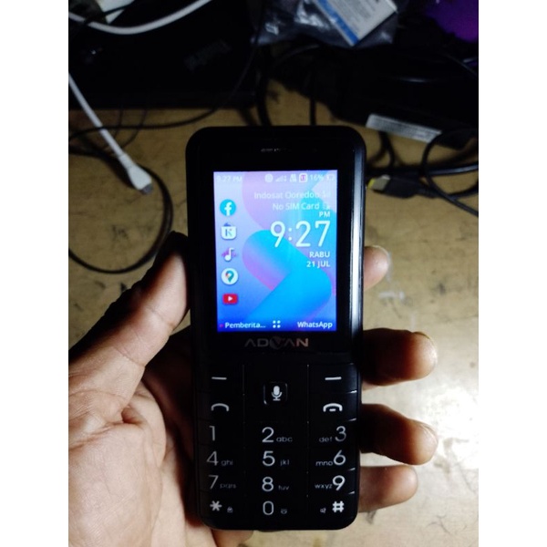Advan hp online Hape Online Unlock 2406 KaiOS bekas  normal