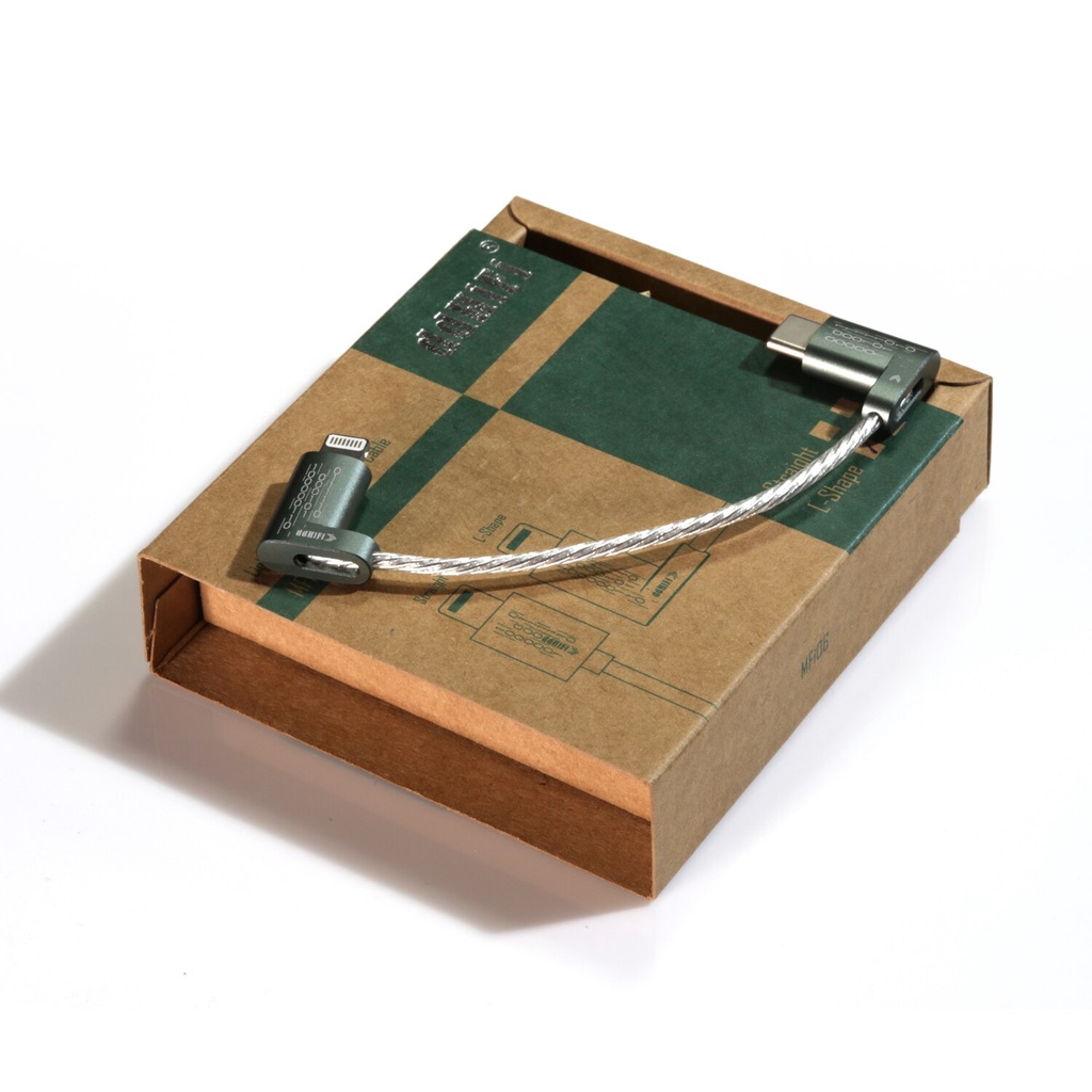 DD ddHiFi MFi06 Light-ning to USB TypeC Data Cable to Connect iOS Devices with USB-C DAC / AMP