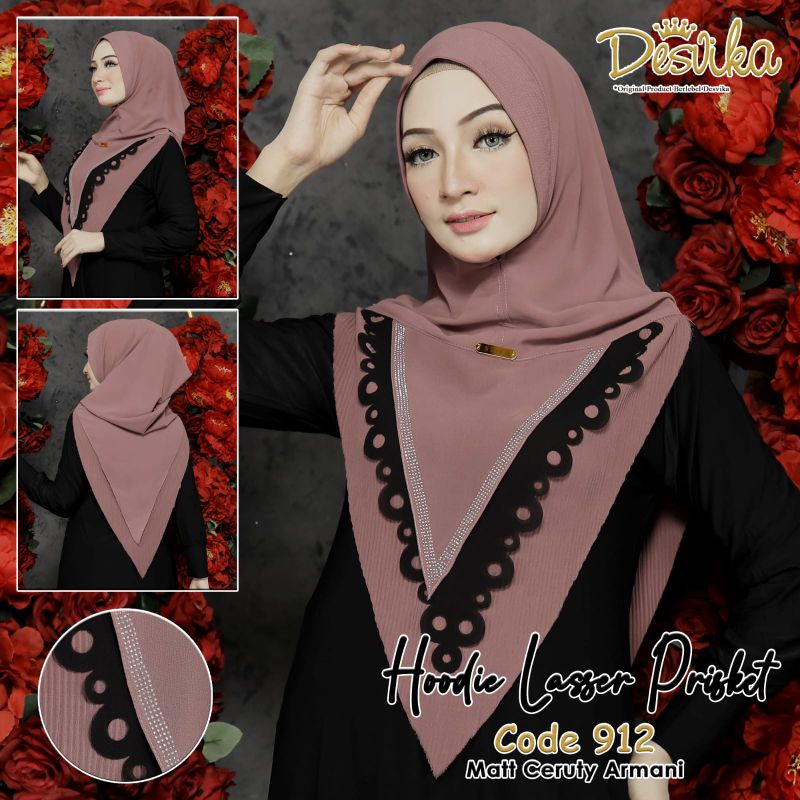 HODIE LASER  PLISKET BAHAN CRUTY ARMANY 2 LAPIS ORI DESVIKA
