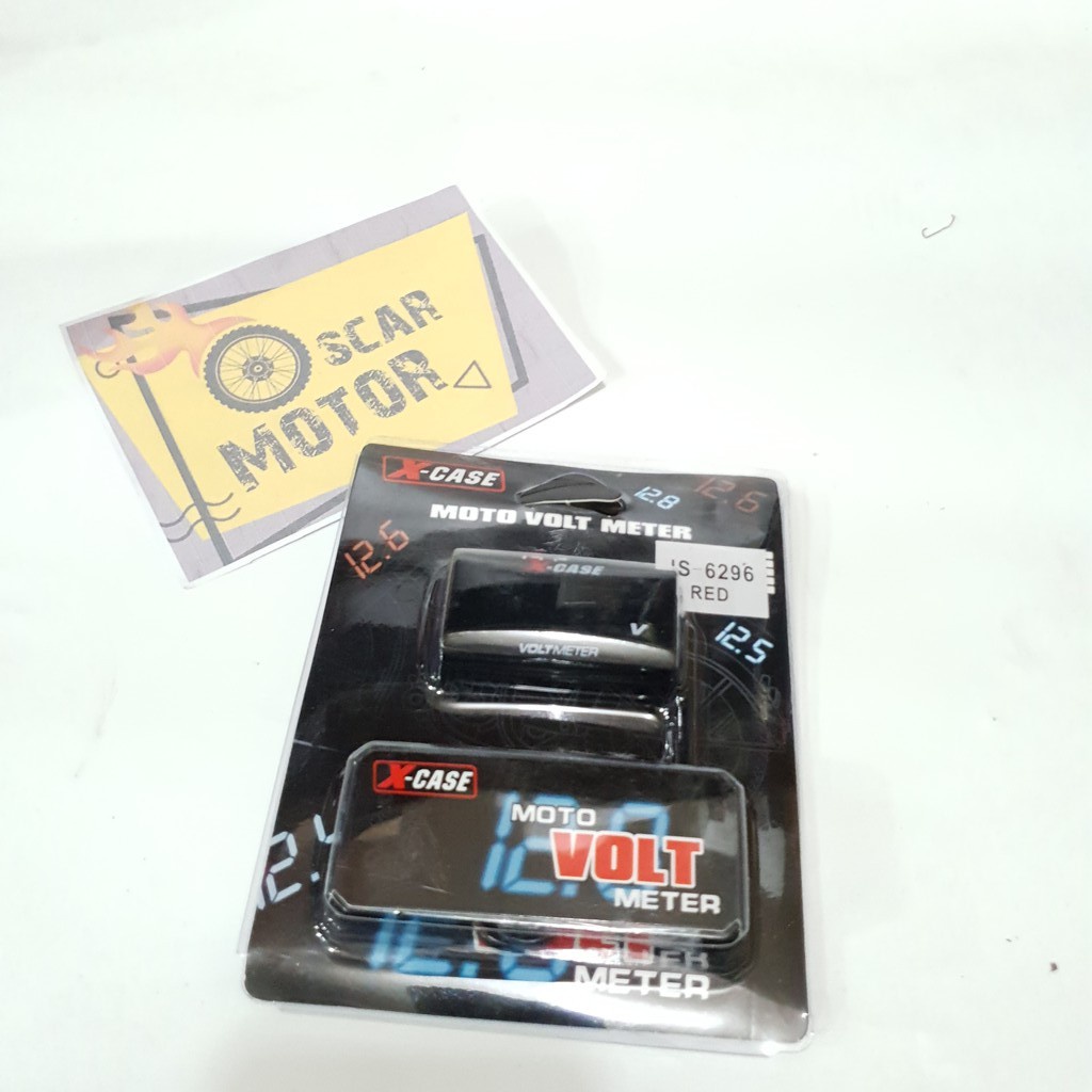 Voltmeter Ukur Aki Digital Volt meter Km AC DC Variasi Walterpof Universal semua motor motor